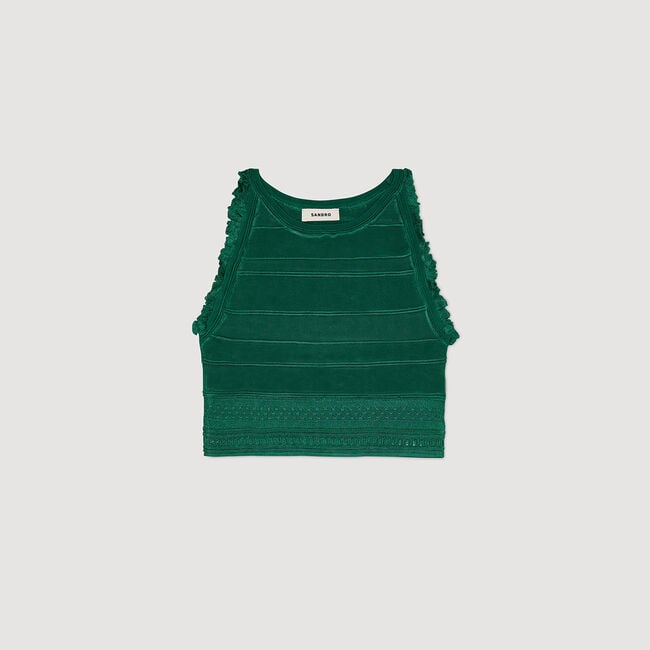 Sleeveless jumper